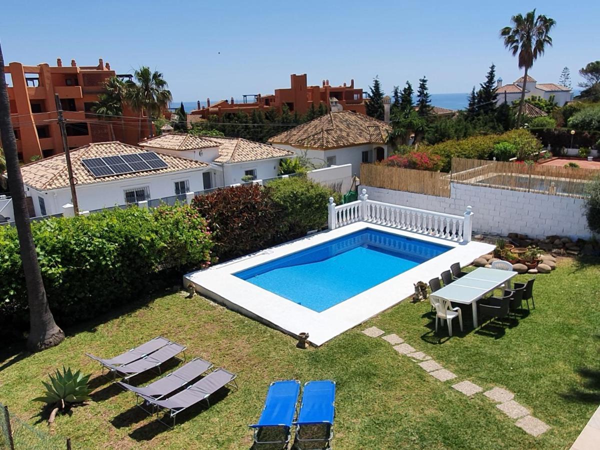 Beautiful 5 Bedroom Villa, Sea Views, Private Pool, Estepona Newly Refurbished Exterior photo